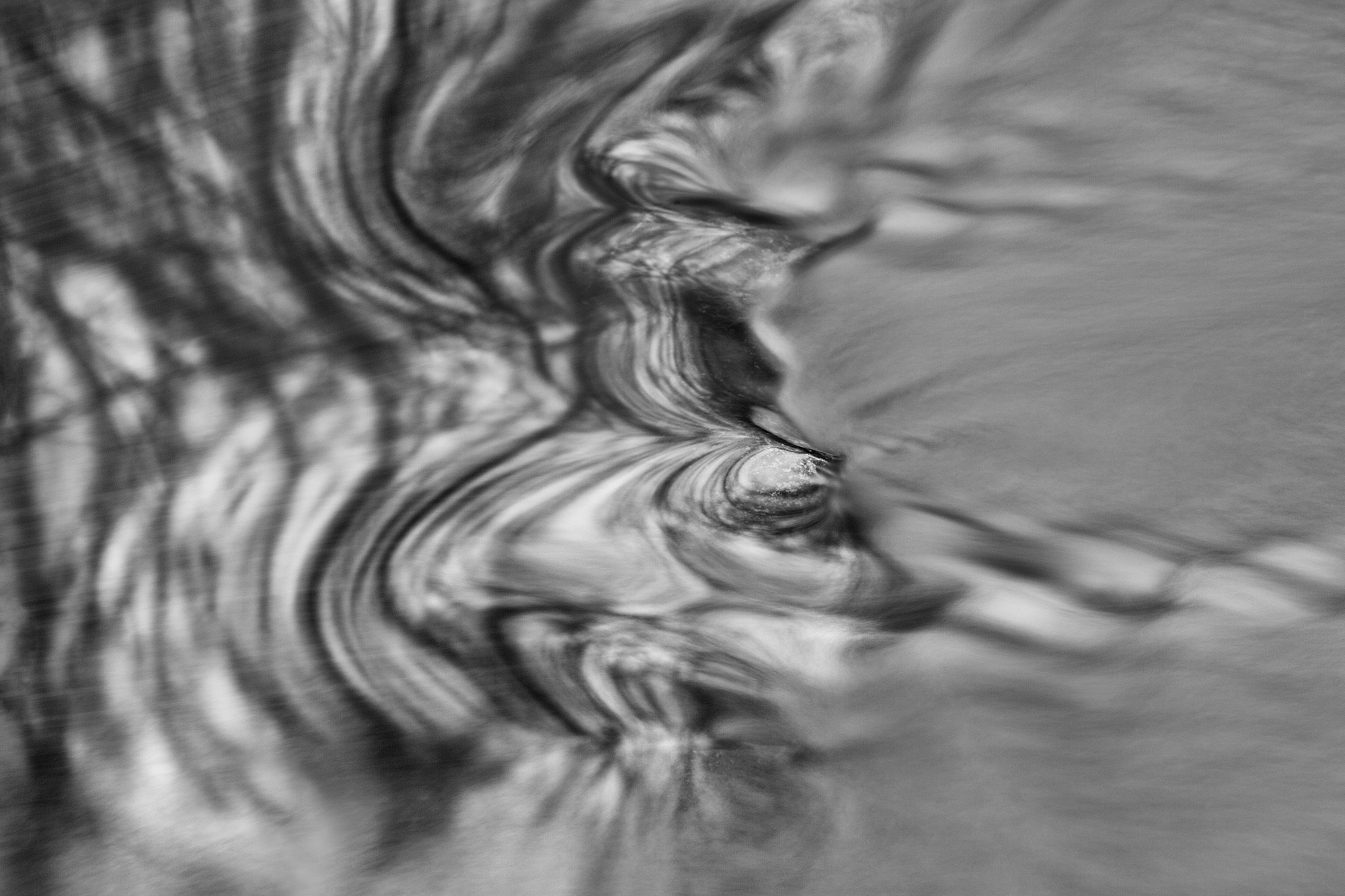 Water abstract created in New Jersey-Chimera