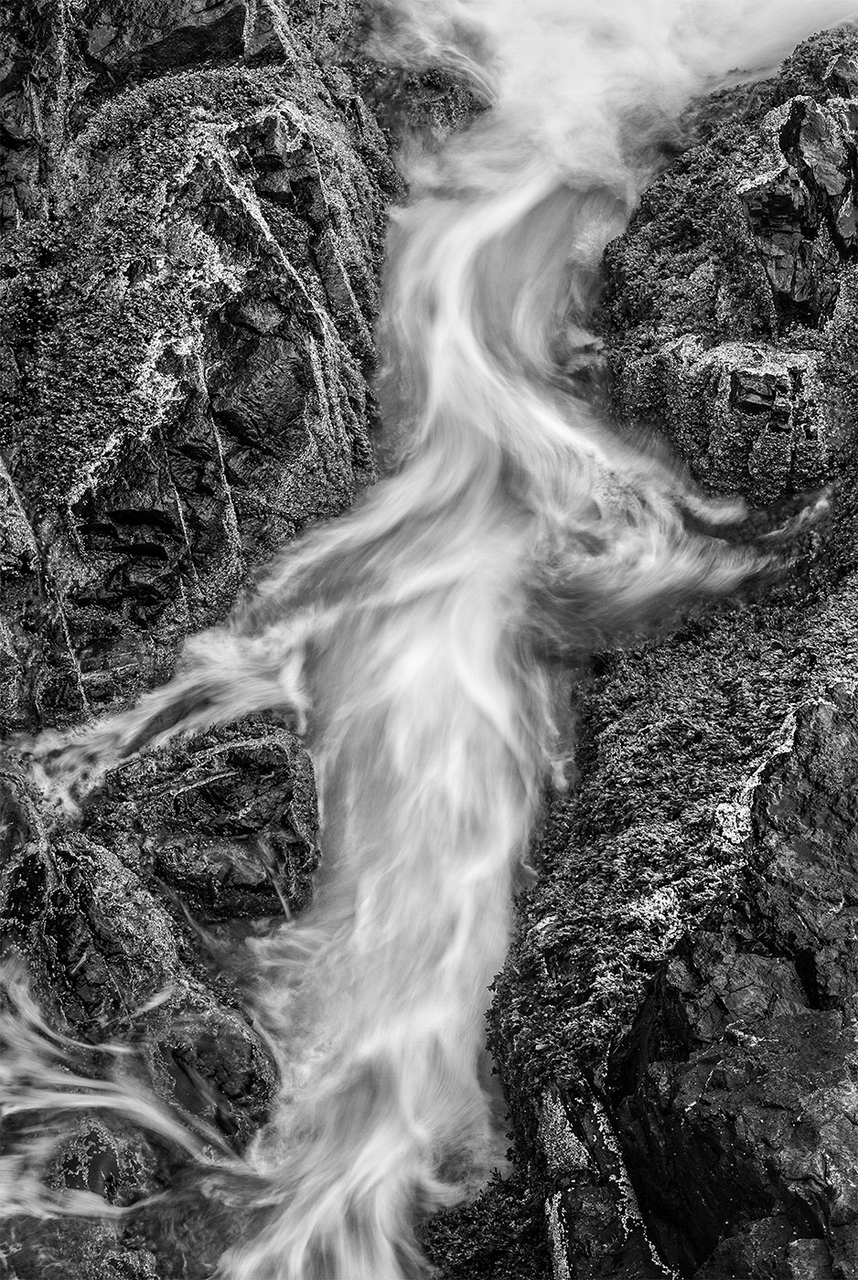 Water abstract created in Acadia-Proteus